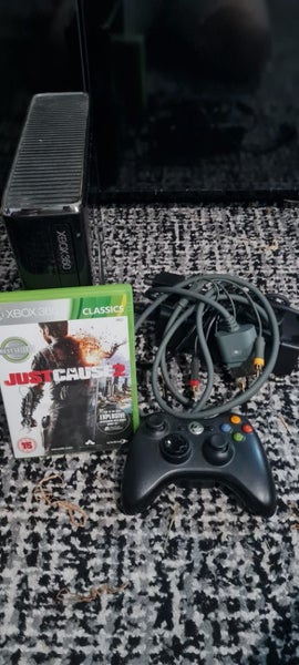 Xbox 360 250gb Slim controller and game included Carousel 2
