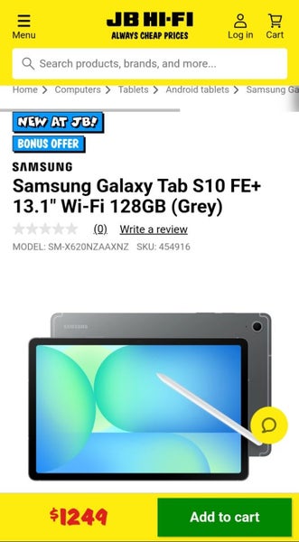 Samsung galaxy tab 10 fe plus Carousel 2