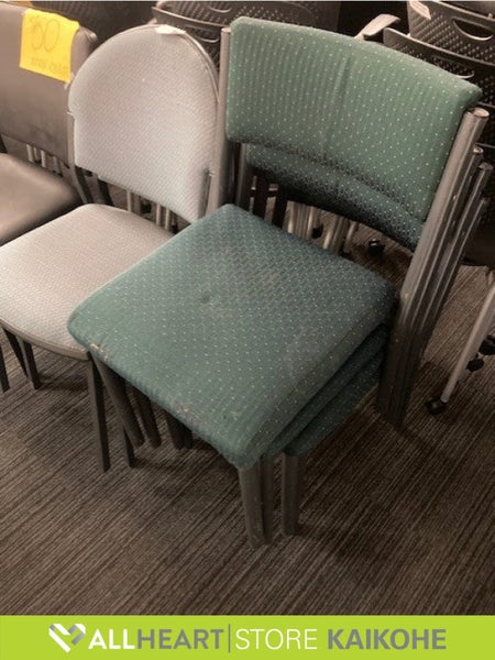 Green Striped Chairs Carousel 1