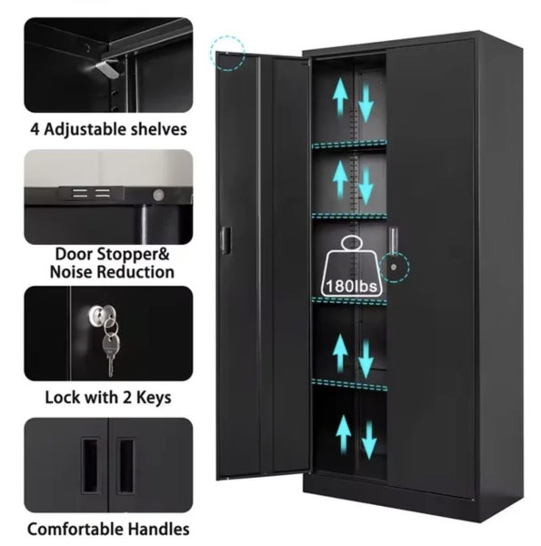 Garage shelf lockable cabinet - free delivery in Christchurch62863858900609111