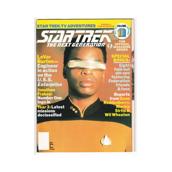 STAR TREK: THE NEXT GENERATION • Official Magazine Series • Vol 11 Season '88-90 Carousel 1
