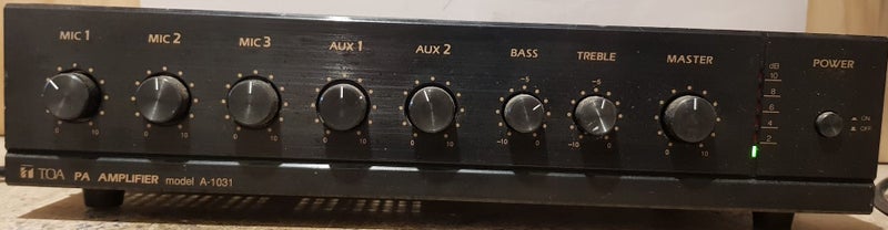 TOA PA AMPLIFIER A-1031 Carousel 1