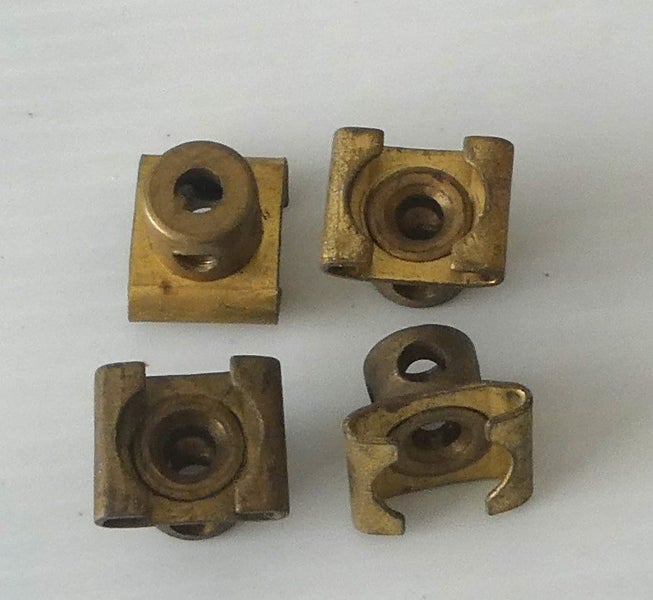Meccano Brass Slide Pieces With Boss Carousel 1