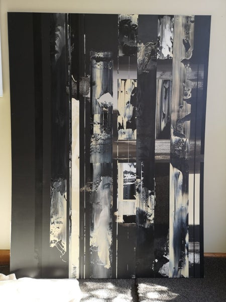 Inspire Peace Art Painting Original Abstract Acrylic for sale by artist Carousel 1