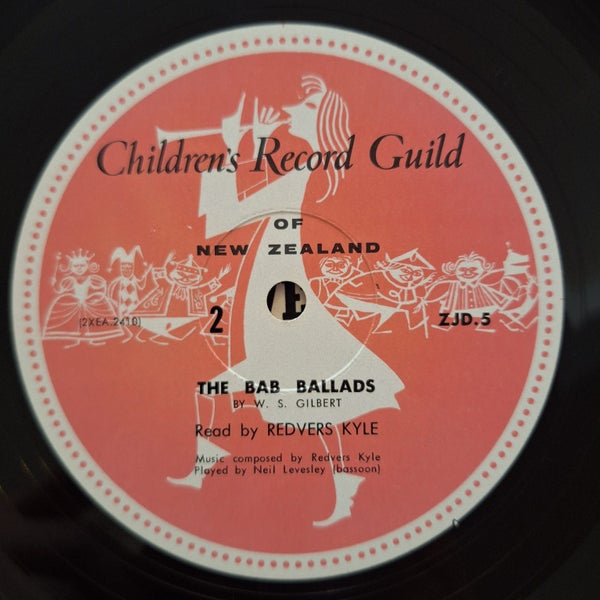 Redvers Kyle – The Hunting Of The Snark/The Bab Ballads (NZ Pressing) Carousel 7