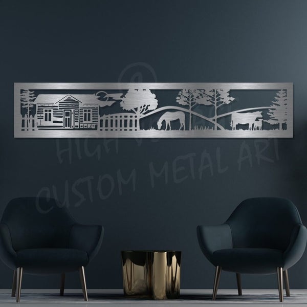 --AWANUI FARM SCENE-- Made in NZ Carousel 1