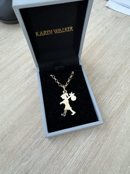 Karen Walker - Gold Necklace Runaway Girl Carousel 2