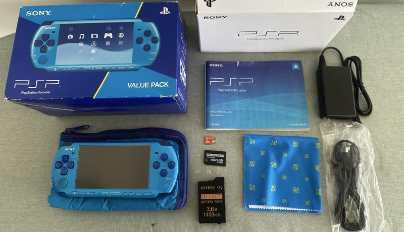 PlayStation Portable (PSP) 3000 – Vibrant Blue | 64GB | Open Boxed | Fully Setup Carousel 1