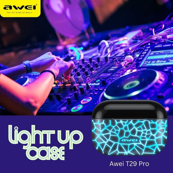 'Bass-Boost' Earbuds: Huge Sound | Titanium Alloy Drivers - Awei T29 Pro63617765964802114