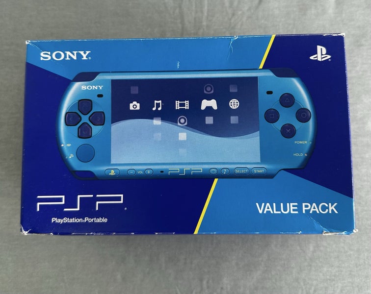 PlayStation Portable (PSP) 3000 – Vibrant Blue | 64GB | Open Boxed | Fully Setup Carousel 4