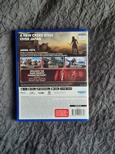 Assassin's creed shadows for PS5. Carousel 3