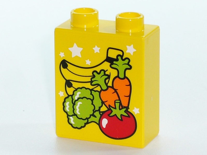®™DUPLO - Brick (Bananas, Carrots, Tomato * Broccoli) Pattern ~Retired Jun 2019~ Carousel 2