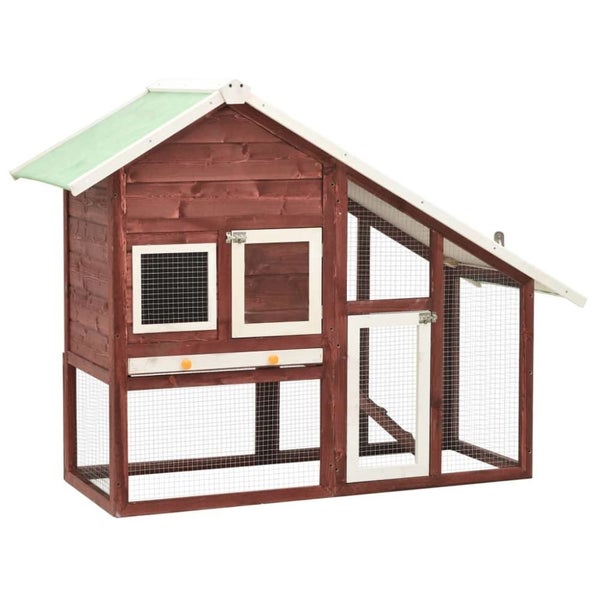 Rabbit Hutch Mocha and White Solid Firwood Oibnib Carousel 1