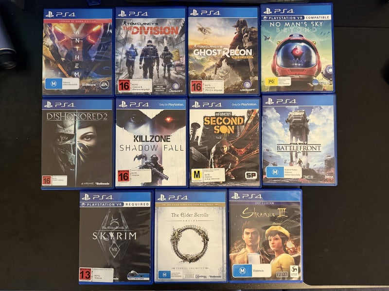 Bulk PS4 Games (11 Games) Carousel 2