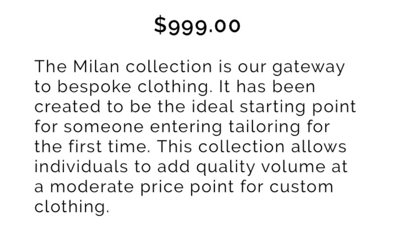 MILAN COLLECTION • CHARCOAL BOLD STRIPE PANT SUIT. Size XL/44 & 38 Carousel 2