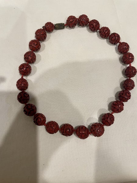 Cinnabar necklace Carousel 3