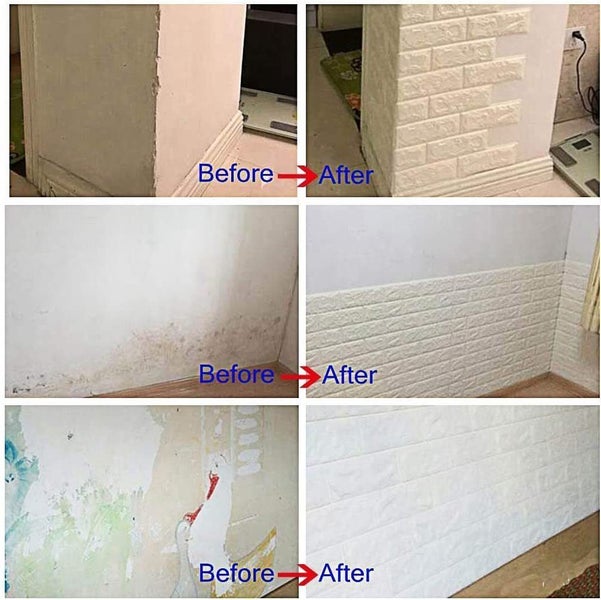 10pcs Self Adhesive Wallpaper 3D Wall Tiles Sale Sale Carousel 14