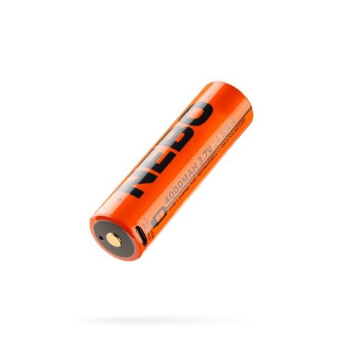 Rechargeable Lithium-Ion Battery - NEBO 21700 4000mAh Carousel 1