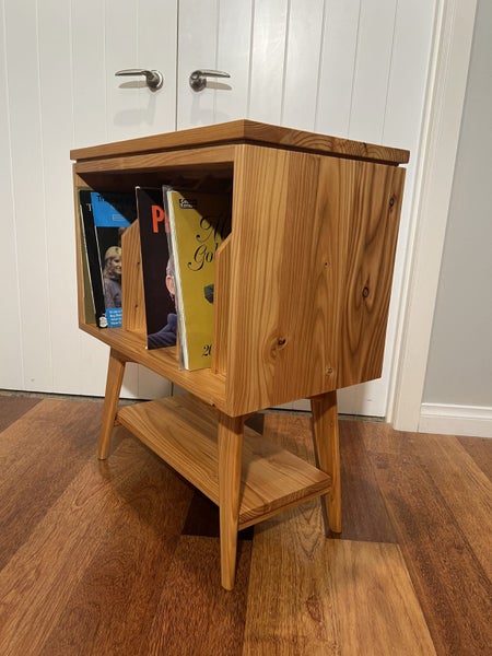 MSM Inspired Turntable/Vinyl Record Storage Cabinet in Solid Timber Carousel 2