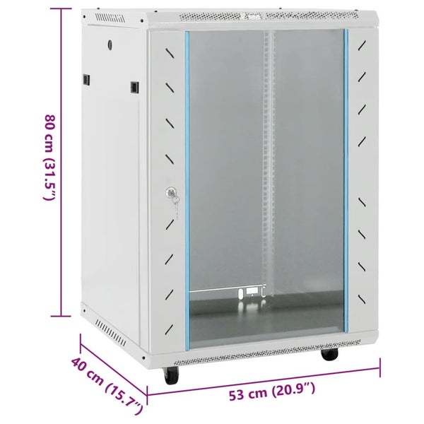 15U Network Cabinet 19 Ip20 Grey 53X40X80 Cm Ttbiltb Carousel 2
