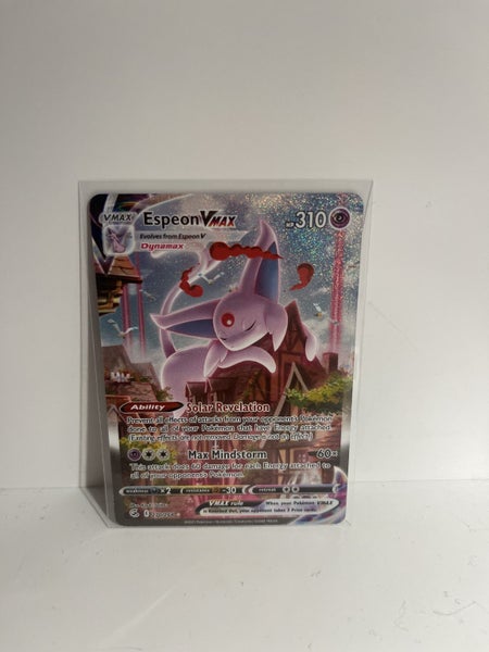 Espeon Vmax Alt Art 270/264 Swsh08 Fusion Strike Holo Carousel 1