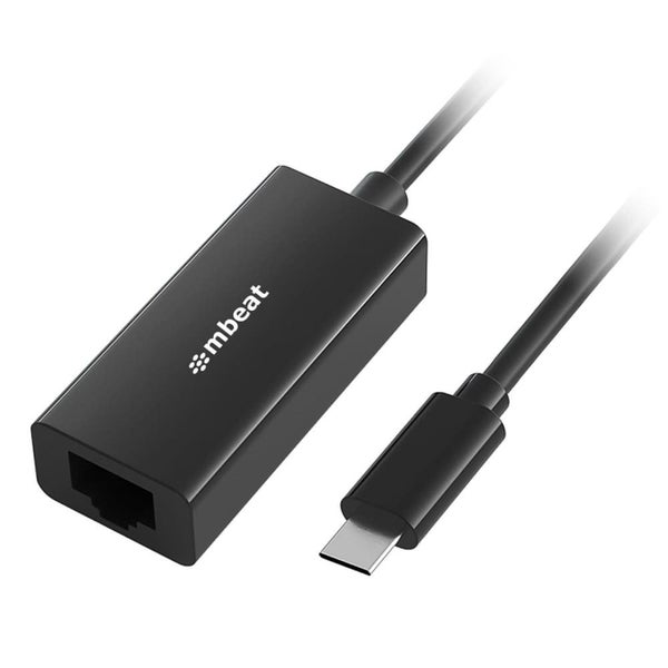 Mbeat Usb-c Gigabit Lan Ethernet Adapter - Black Carousel 1