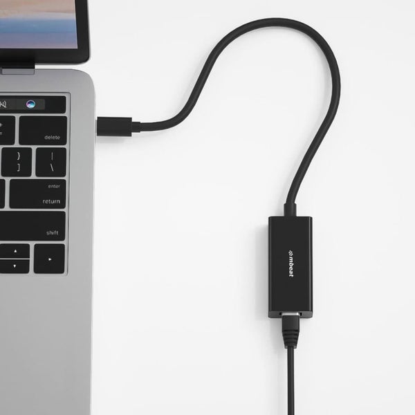 Mbeat Usb-c Gigabit Lan Ethernet Adapter - Black Carousel 2