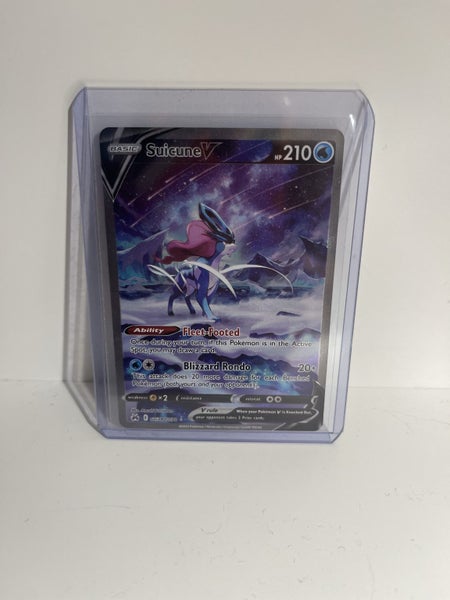Suicune V GG38/GG70 Pokemon Card English SWSH Crown Zenith Full Art Near Mint Carousel 1