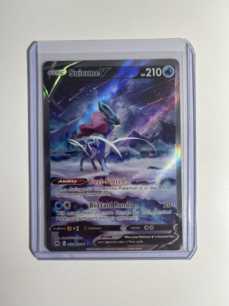 Suicune V GG38/GG70 Pokemon Card English SWSH Crown Zenith Full Art Near Mint Carousel 2