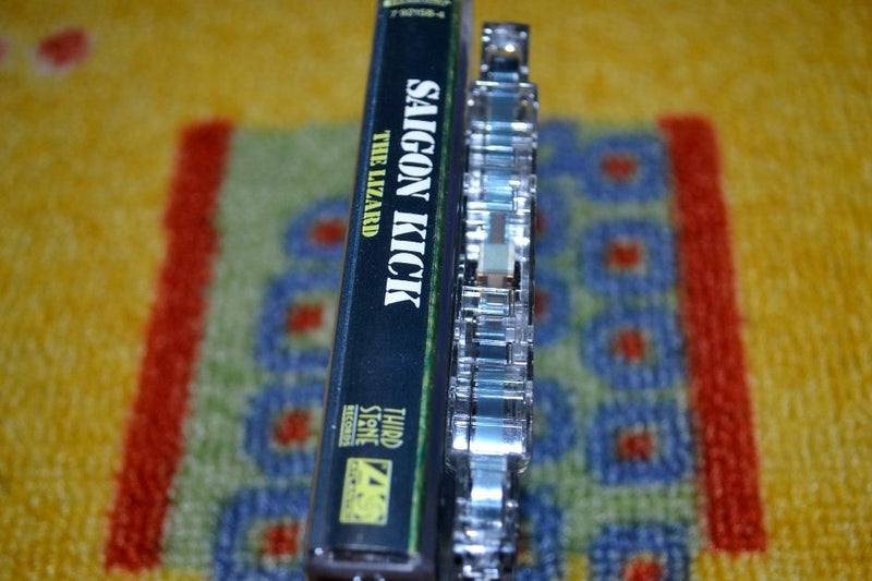 SAIGON KICK The Lizard CASSETTE TAPE Carousel 4