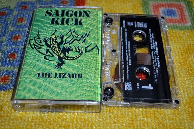 SAIGON KICK The Lizard CASSETTE TAPE Carousel 2