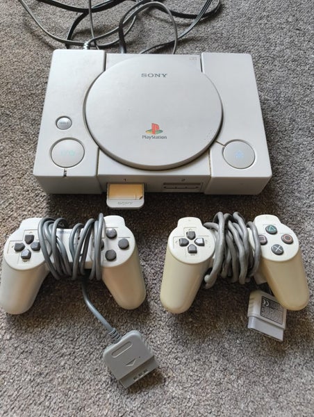Playstation 1 console with Croc and Bugs life Carousel 1