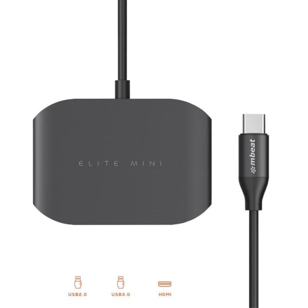 Usb-c Multi-port Adapter (hdmi + Usb 3.0 + Usb 2.0)- Space Grey, Aluminium De... Carousel 2