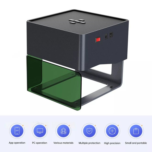 3W Laser Engraver Engraving Machine DIY Desktop Logo Mark Printer Kit Carousel 2