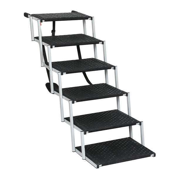Pawz Dog Ramp Pet Stair Car SUV Travel Step Foldable Portable Lightweight Ladder Carousel 1