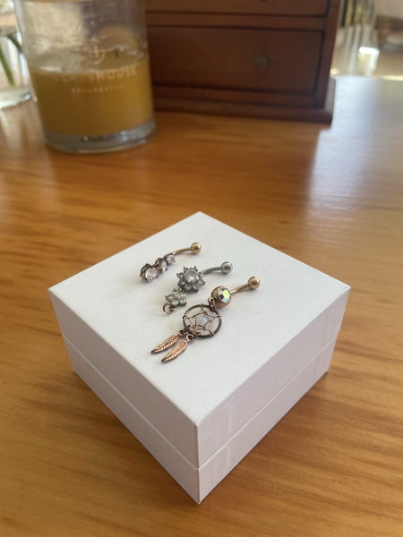 Belly Button piercing jewellery x3 $1 res Carousel 1