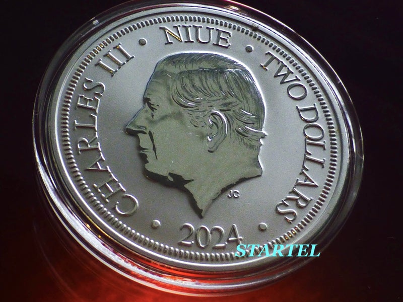 Dragon 1 Oz silver bullion coin NZ Mint Carousel 2