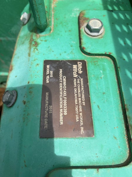 Ditch Witch RD45 trencher Carousel 8