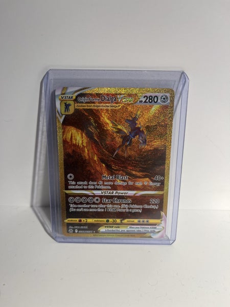 Origin Form Dialga VSTAR (Secret) GG68/GG70 Crown Zenith: Galarian Gallery Holo Carousel 1
