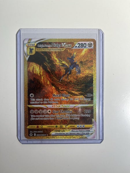 Origin Form Dialga VSTAR (Secret) GG68/GG70 Crown Zenith: Galarian Gallery Holo Carousel 2