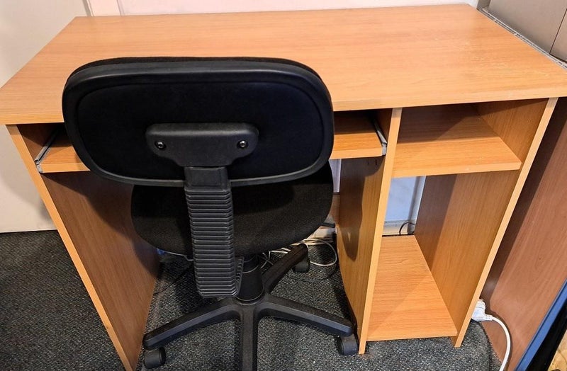 Computer desk and a chair Carousel 1
