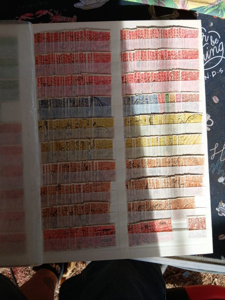 $1 Reserve!! Huge Value !!! Unchecked Jam Packed Stock Book George Vth Australia Carousel 2