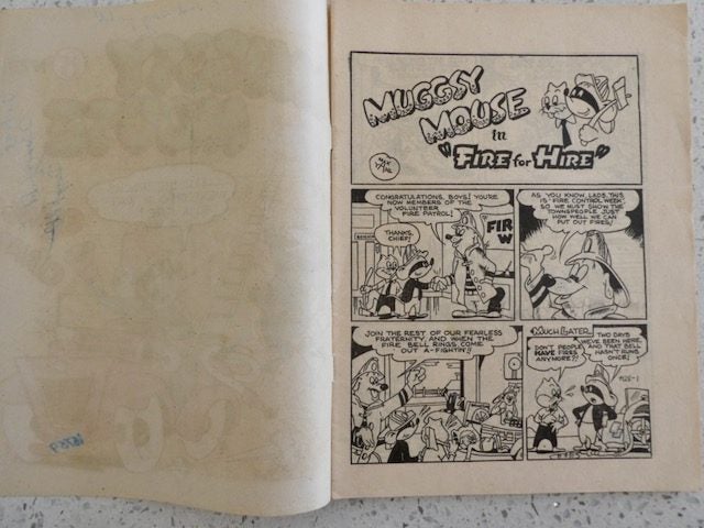 Muggsy Mouse no. 28 - old 1950s Australian comic Carousel 2