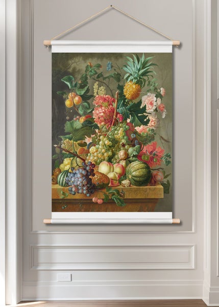 Floral Still Life Art Canvas Print Wall Art Carousel 2