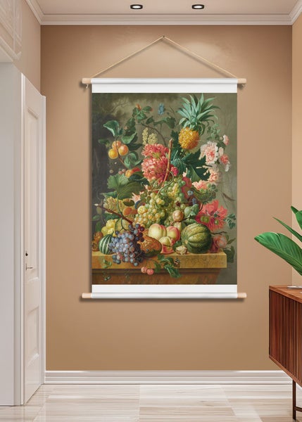 Floral Still Life Art Canvas Print Wall Art Carousel 3