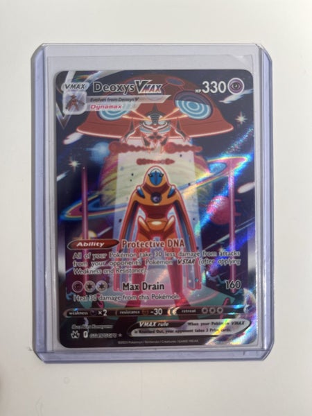 Mint Condition Deoxys VMAX #GG45 Crown Zenith Ultra Rare Carousel 2
