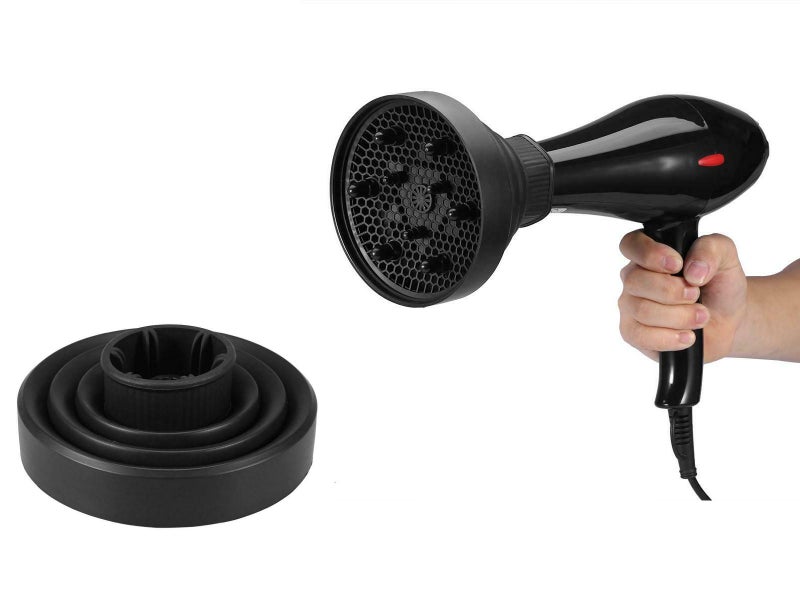 Universal Collapsible Hair Dryer Diffuser Attachment Carousel 2
