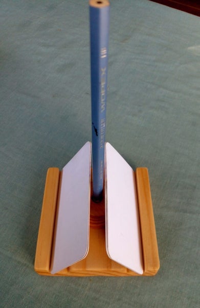 Business Card Holder, Wooden Card Holder, Card Stand, Card Stand Wood Carousel 2