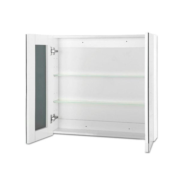 Cefito Bathroom Vanity Mirror with Storage Cabinet - White63039328293379112