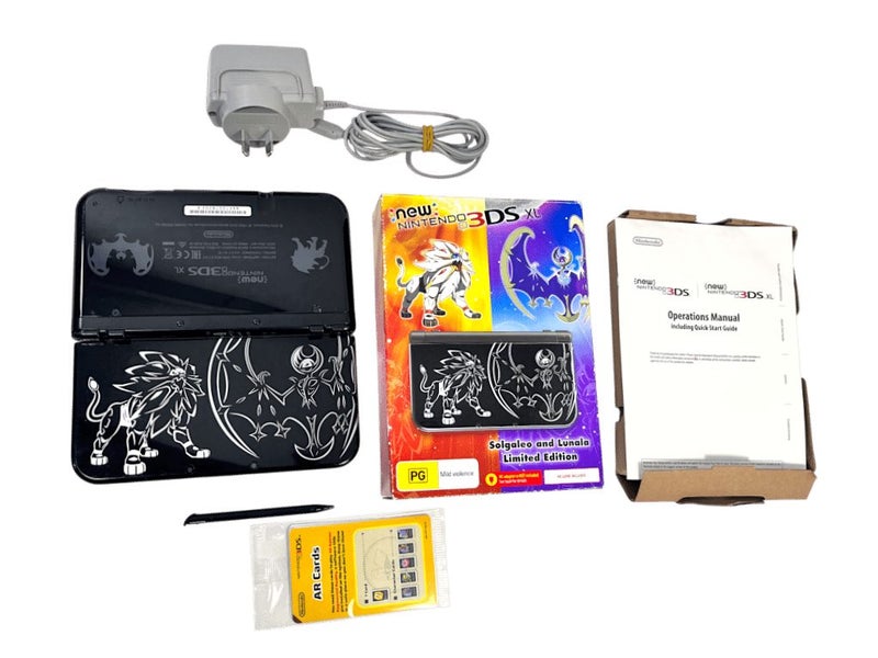 "New" Nintendo 3DS XL POKEMON Sun & Moon Limited Edition *MIB* Carousel 1